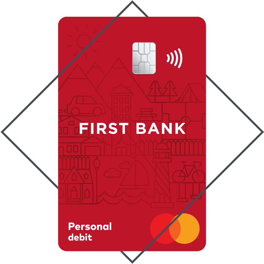 Personal Debit Card with Rewards | First Bank