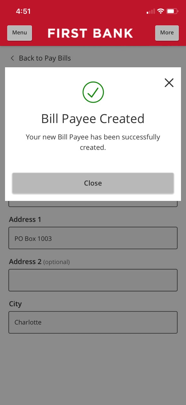 first bank bill payment service bmo