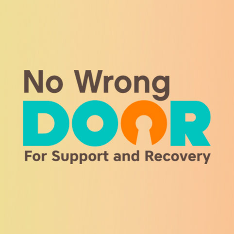 Logo of No Wrong Door for Support and Recovery