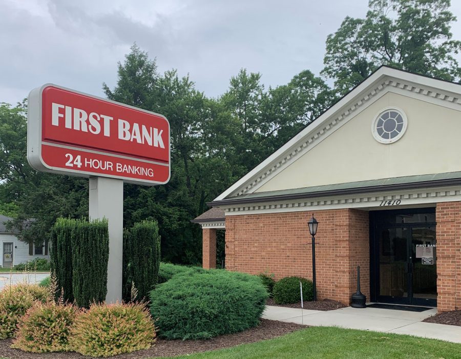 First Bank Archdale branch exterior.