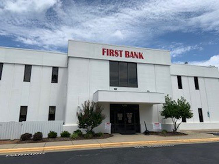 First Bank High Point branch exterior.