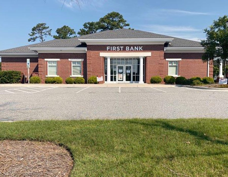 First Bank Wilmington branch exterior.