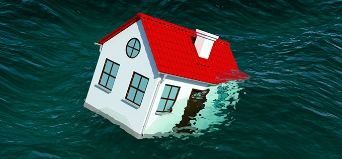 Model House Flood