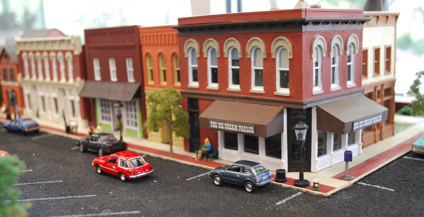 Diorama of Southern Pines, NC