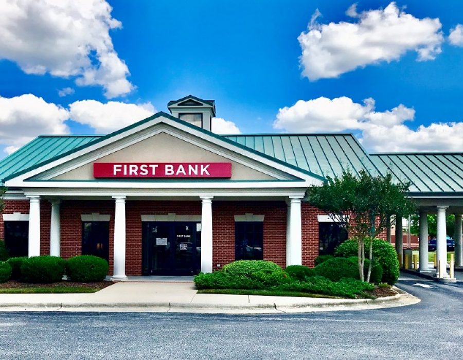 First Bank Greensboro Jefferson Village branch exterior