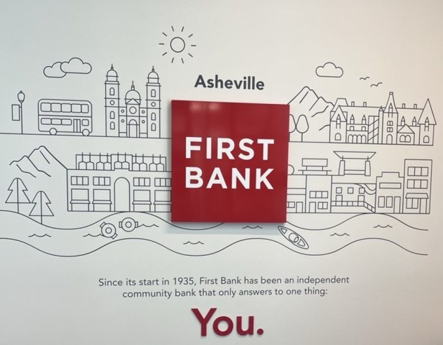 Our downtown Asheville branch is now on College Street to make it even easier for you to do business with First Bank.