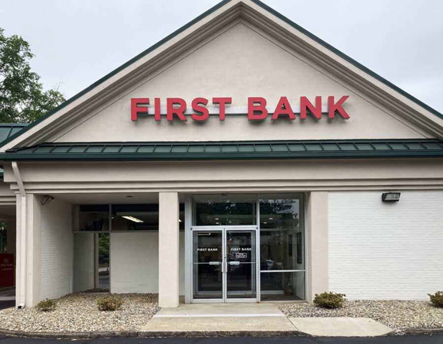 First Bank Rock Hill branch exterior.