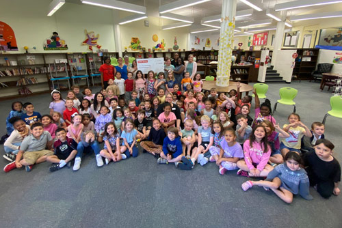 Students at Troy Elementary School