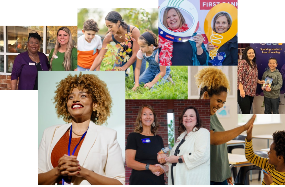 Collage of community images from around the Carolinas.