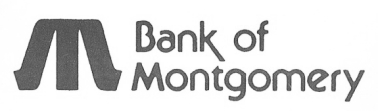 Bank of Montgomery Logo