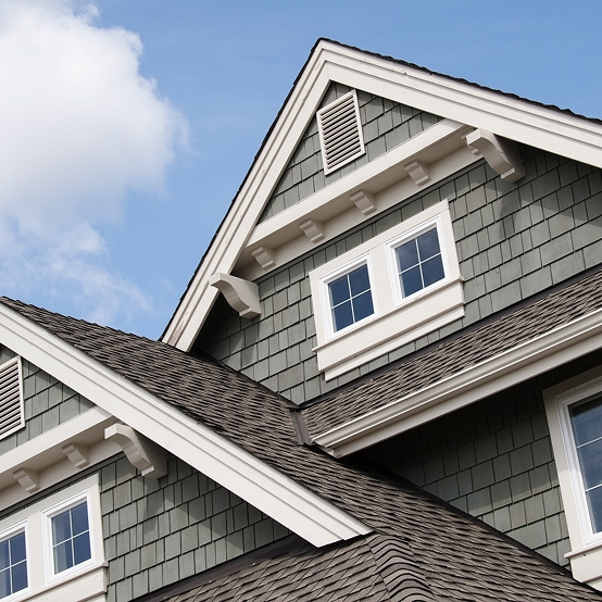 Exterior of a multi-story hours.