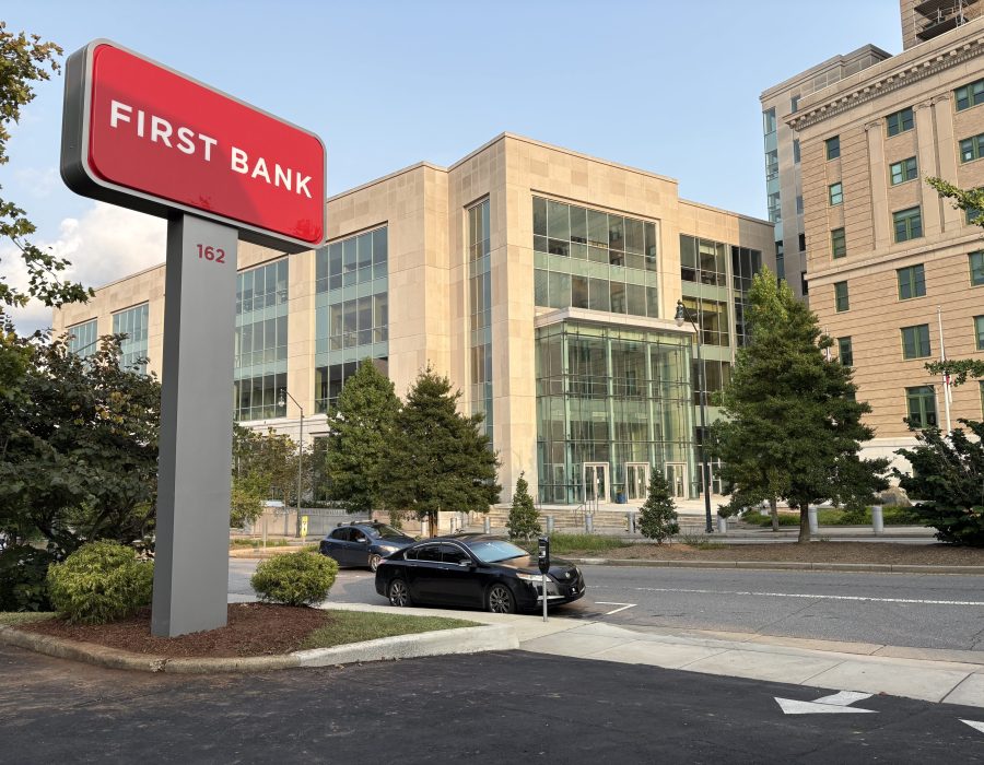 The Asheville downtown First Bank team is ready to welcome you!