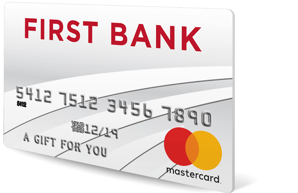 First Bank Personal Gift Card